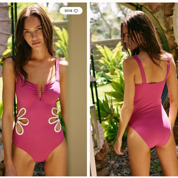 Follow Suit Flora One-Piece Swimsuit - Picture 2 of 3